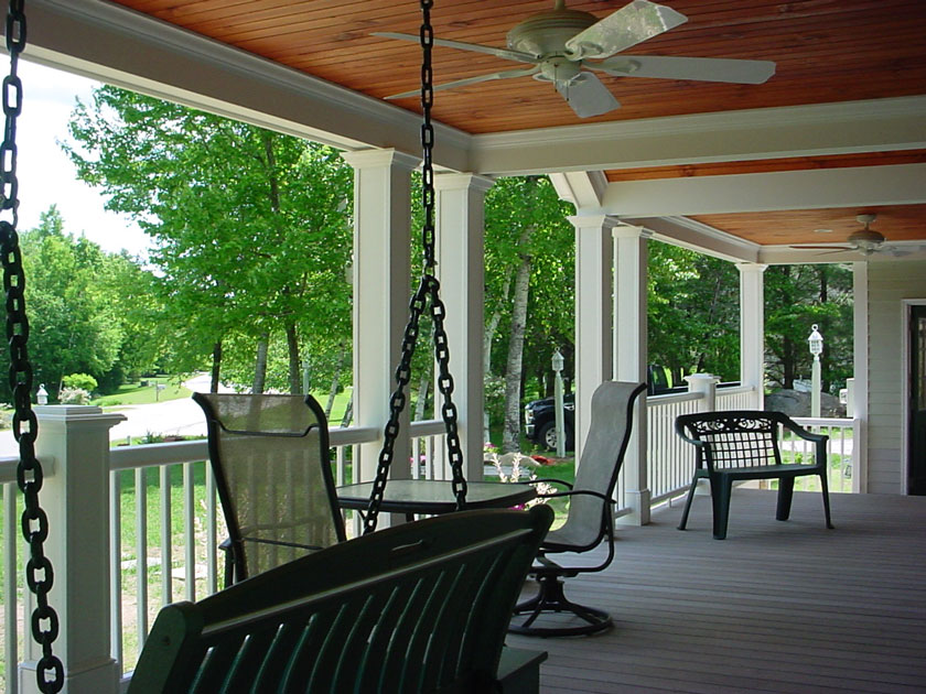 Porches & Decks - Custom Homes, Fine Woodworking & Remodeling in New Hampshire