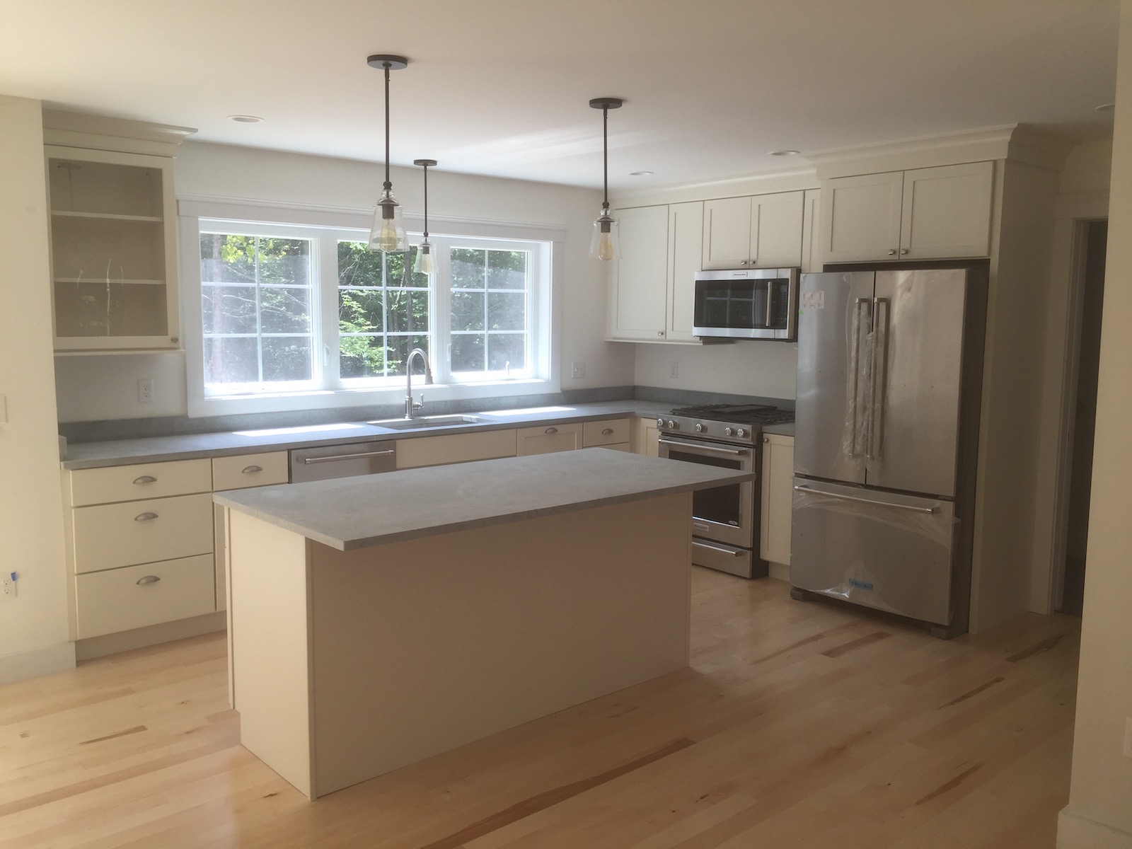 New Construction Kitchen Silvia Homes